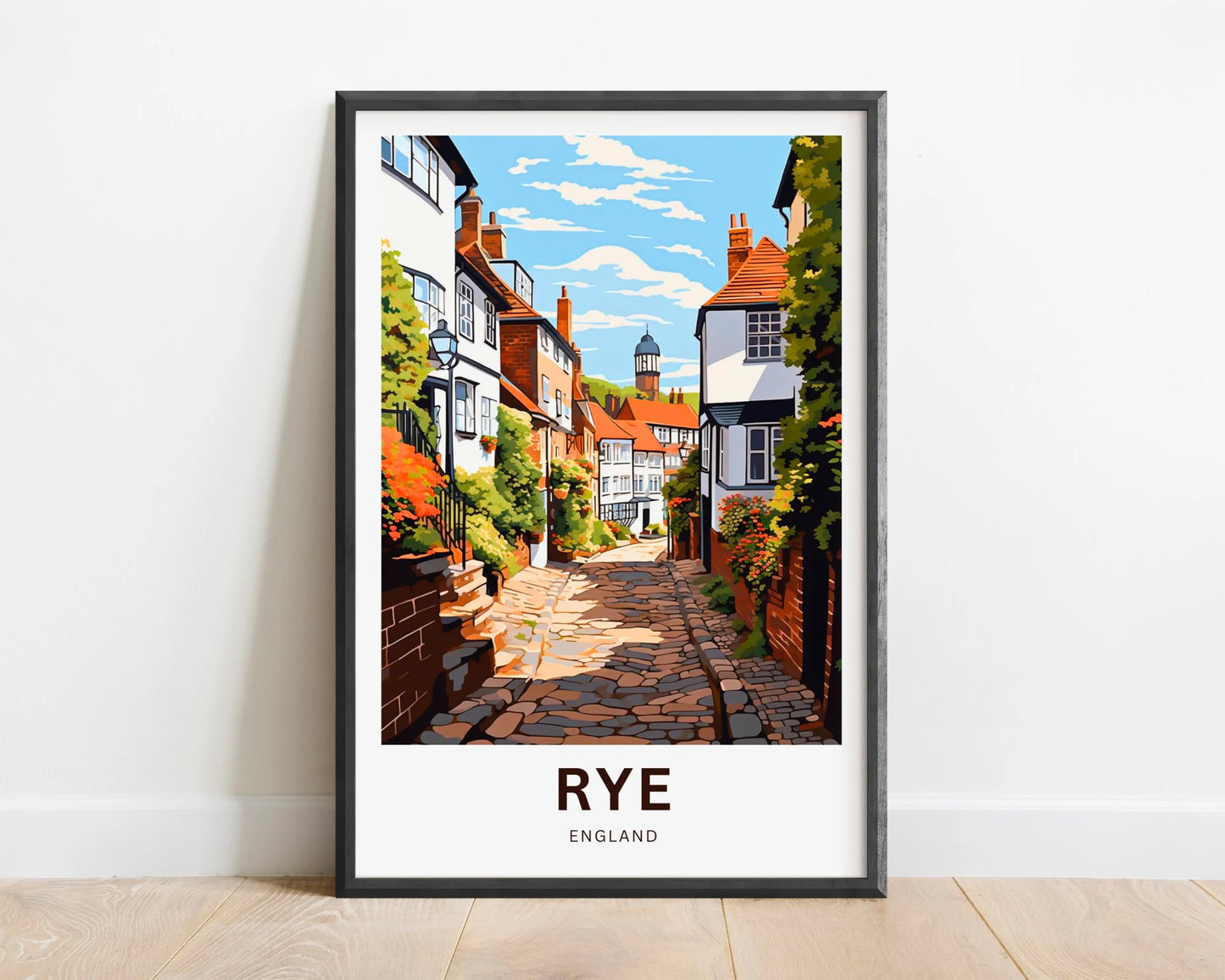 Rye Travel Poster