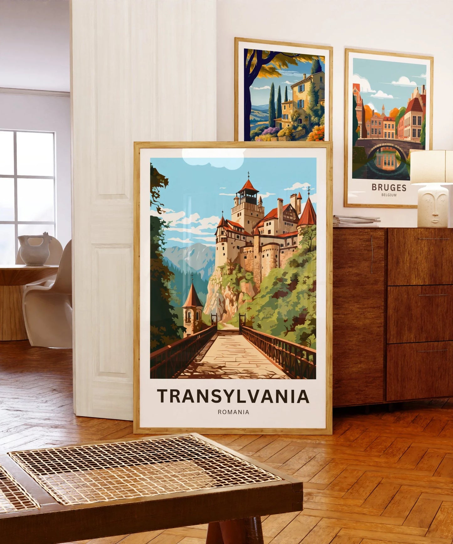 Transylvania Travel Poster