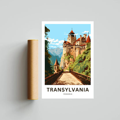 Transylvania Travel Poster