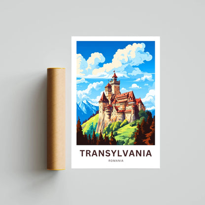 Transylvania Travel Poster