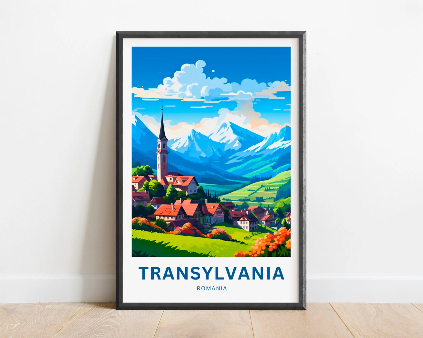 Transylvania Travel Poster