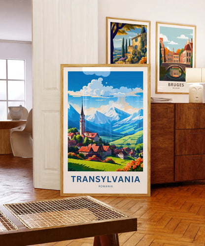 Transylvania Travel Poster