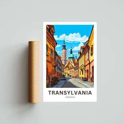 Transylvania Travel Poster