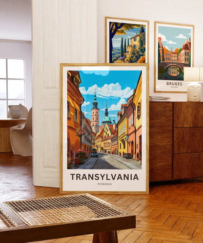 Transylvania Travel Poster