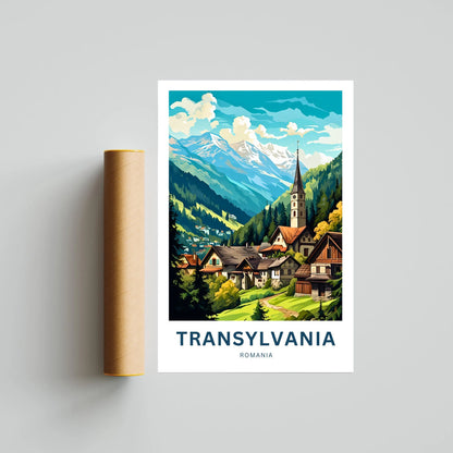 Transylvania Travel Poster