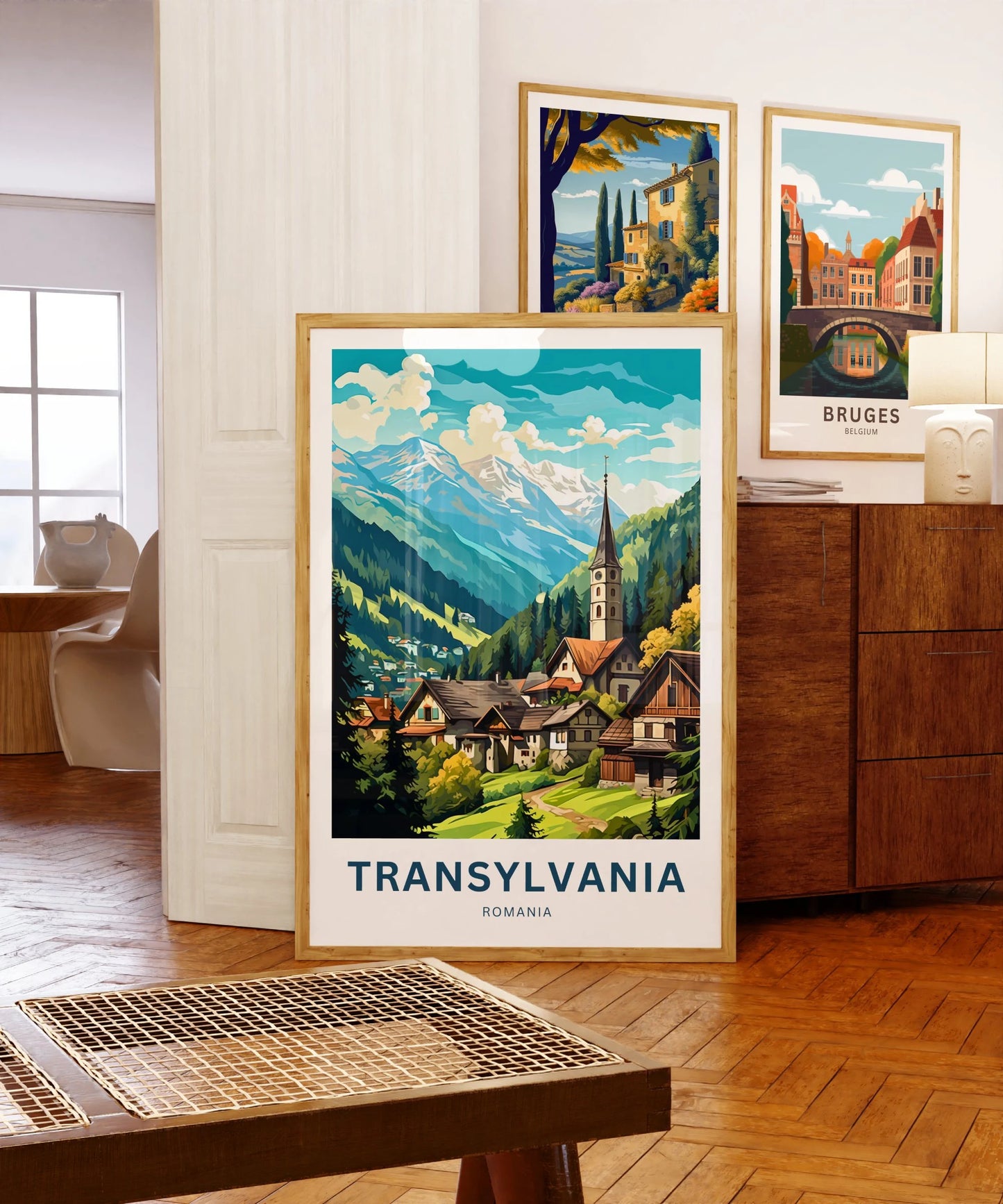 Transylvania Travel Poster