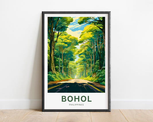 Bohol Travel Poster