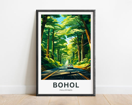 Bohol Travel Poster