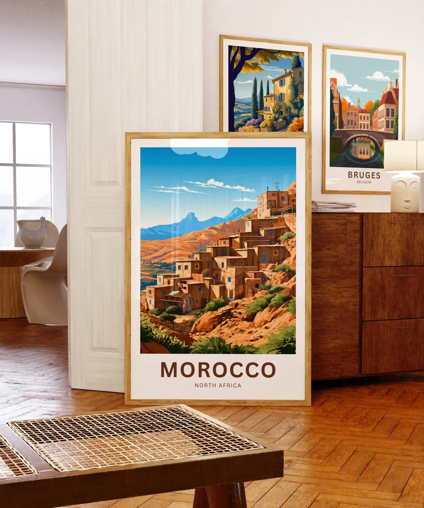 Morocco Travel Poster