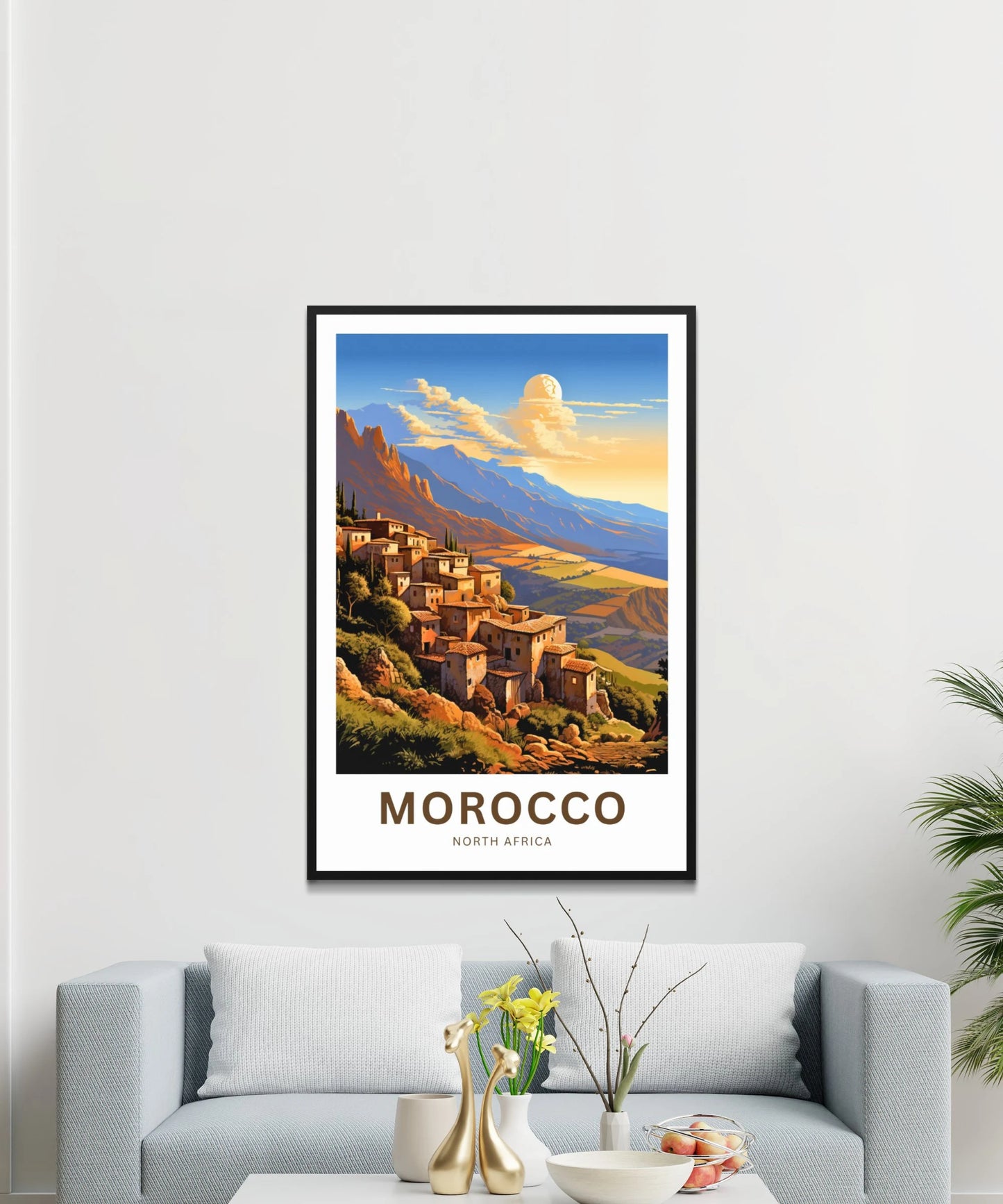 Morocco Travel Poster