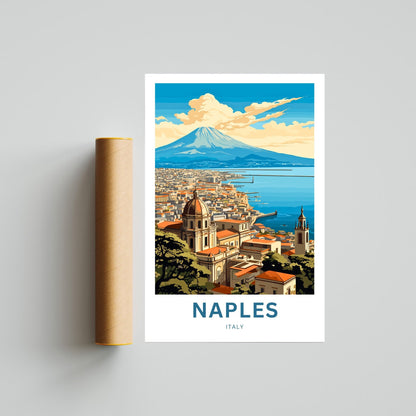 Naples Travel Poster