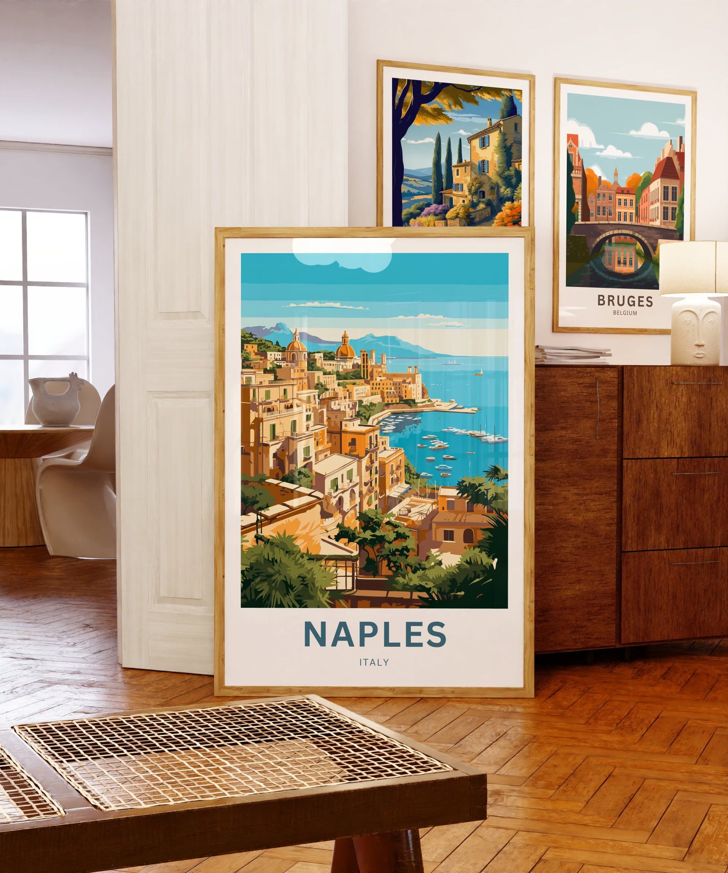 Naples Travel Poster