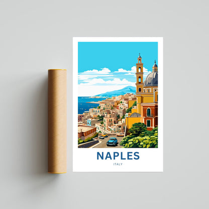 Naples Travel Poster