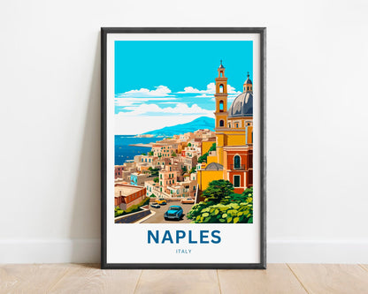 Naples Travel Poster