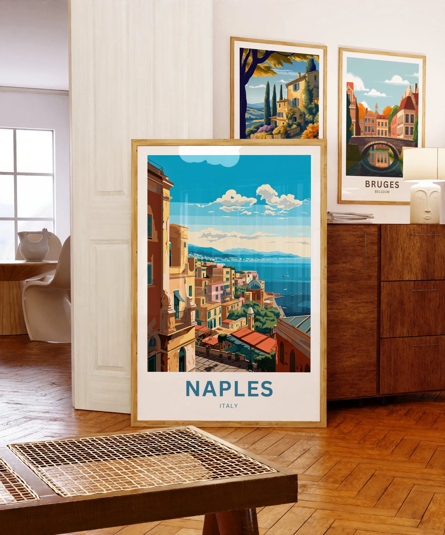 Naples Travel Poster