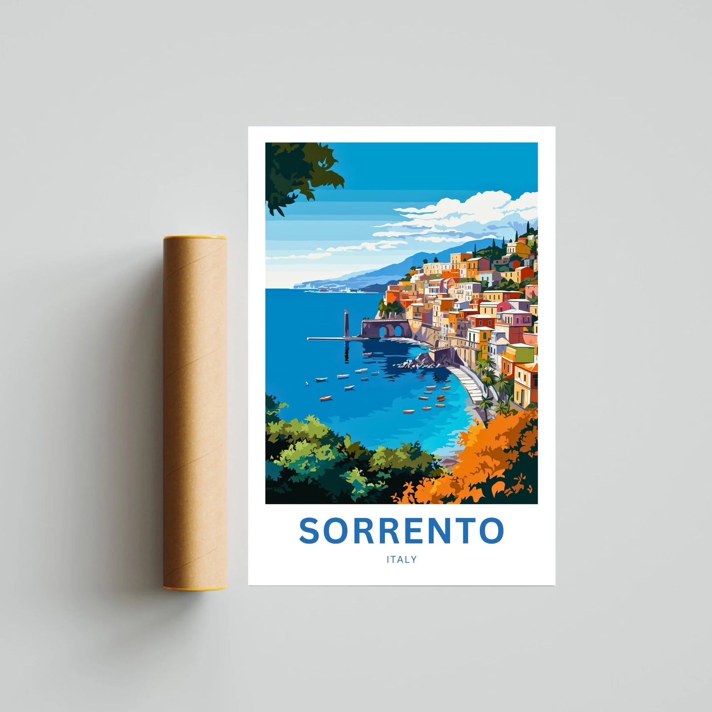 Sorrento Travel Poster