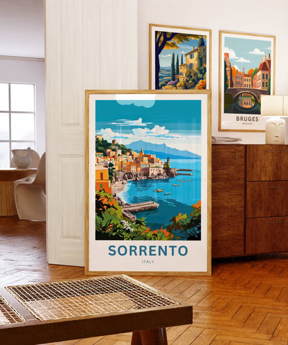 Sorrento Travel Poster