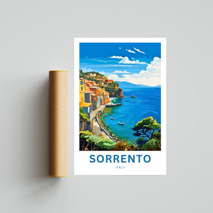 Sorrento Travel Poster