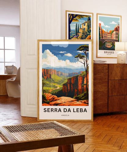 Serra da Leba Travel Poster