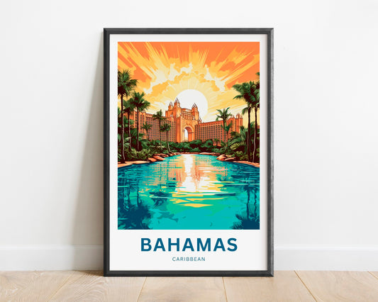 Bahamas Travel Poster