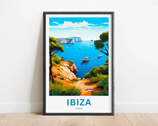 Ibiza Travel Poster