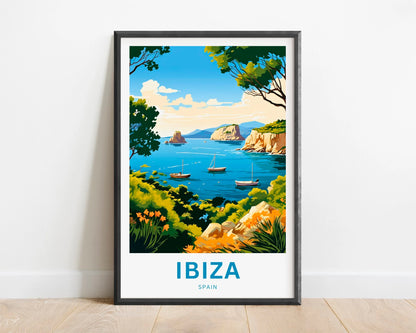 Ibiza Travel Poster
