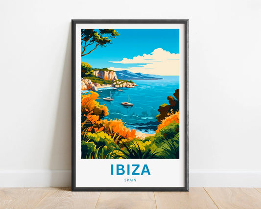 Ibiza Travel Poster