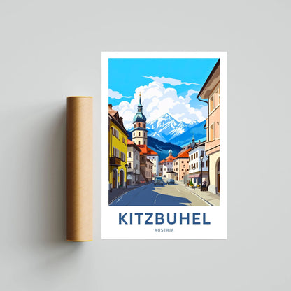 Kitzbuhel Travel Poster
