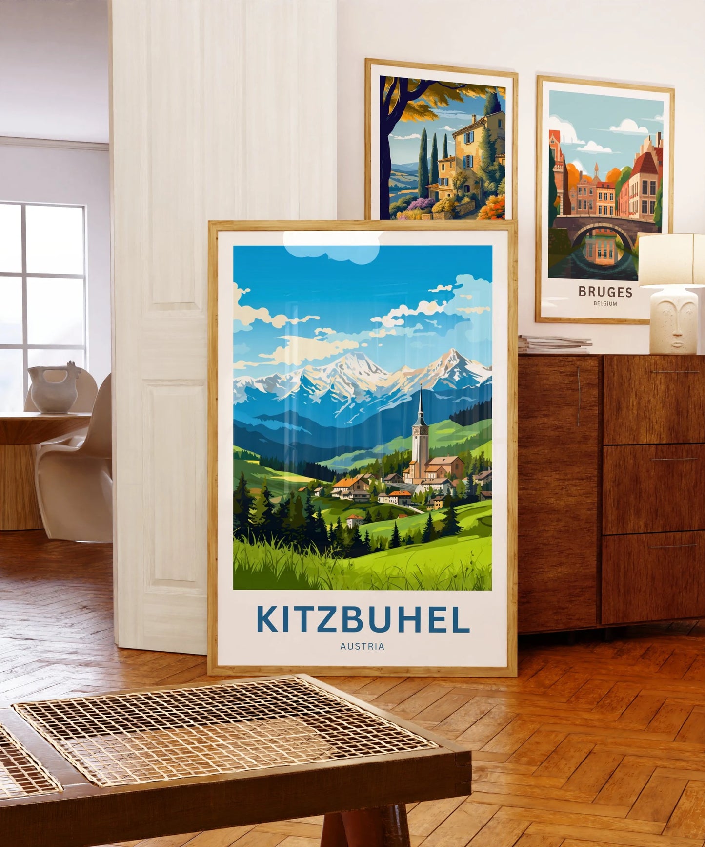 Kitzbuhel Travel Poster