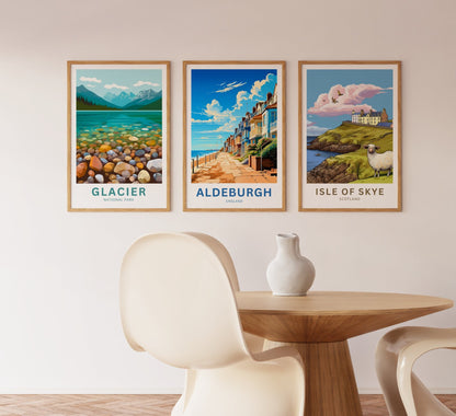 Aldeburgh Travel Poster - Coastal Charm