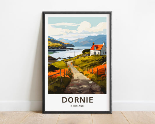Dornie Travel Poster