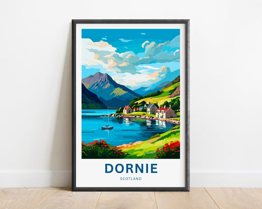 Dornie Travel Poster