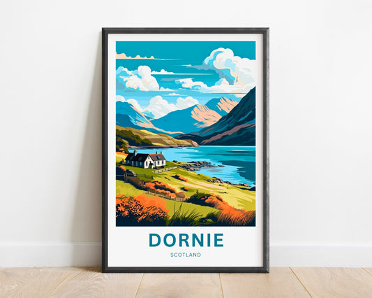 Dornie Travel Poster