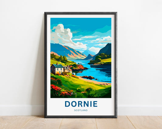 Dornie Travel Poster