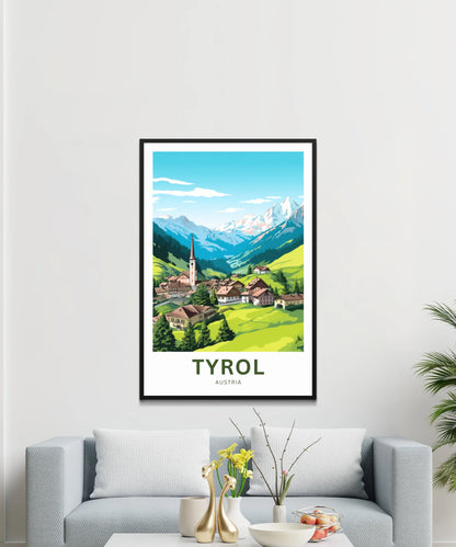 Tyrol Travel Poster