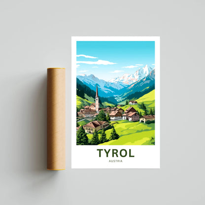 Tyrol Travel Poster