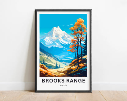 Brooks Range Travel Poster
