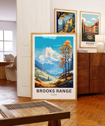 Brooks Range Travel Poster