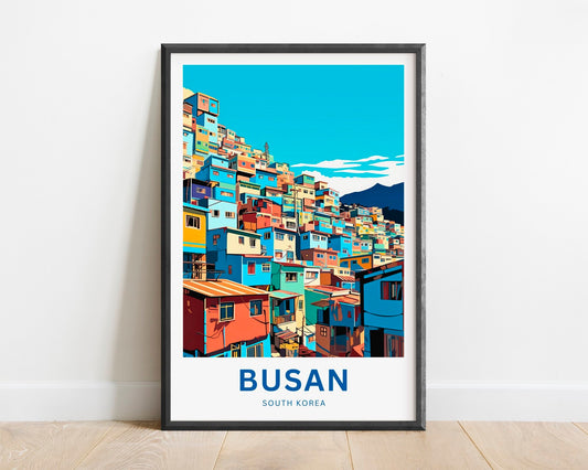 Busan Travel Poster