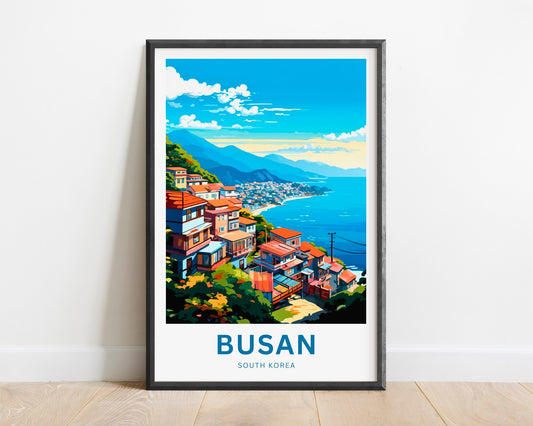 Busan Travel Poster