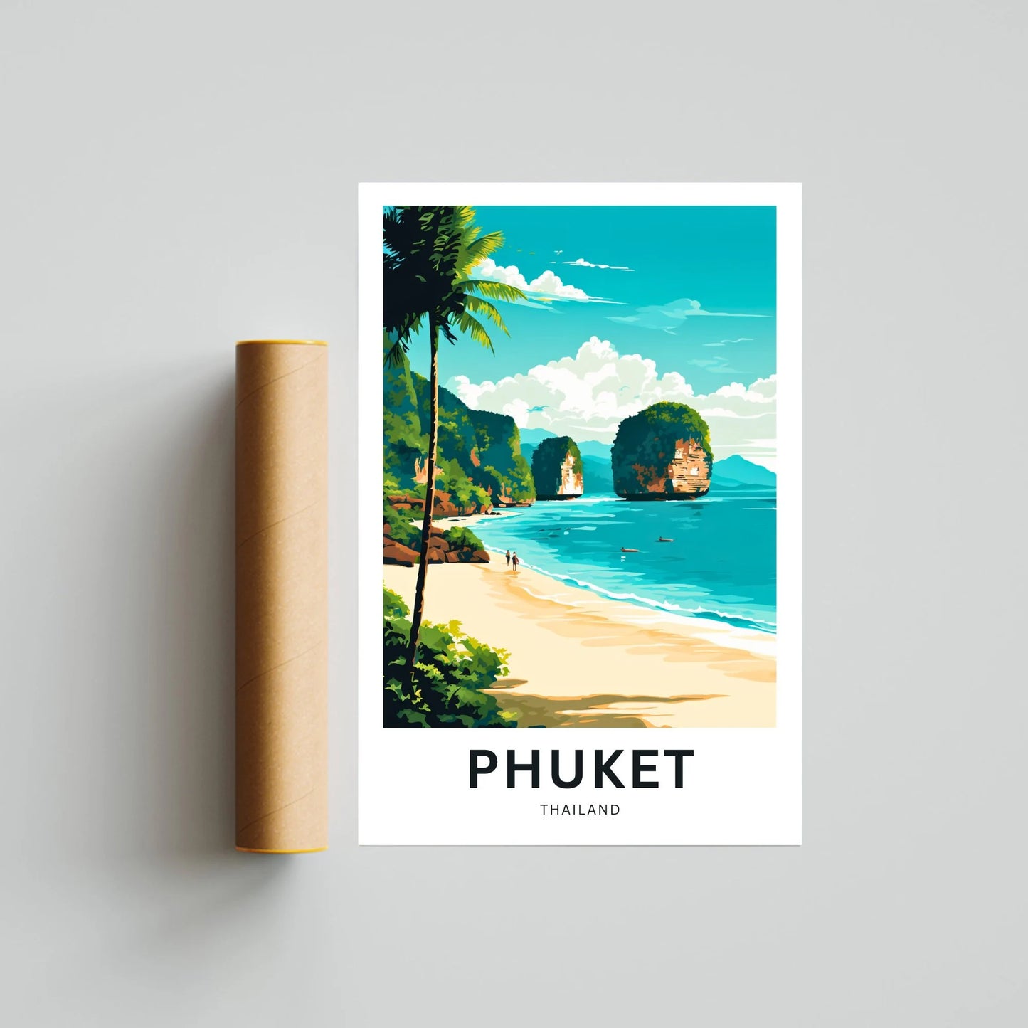 Phuket Travel Poster