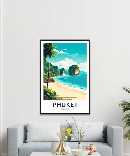 Phuket Travel Poster