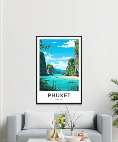 Phuket Travel Poster