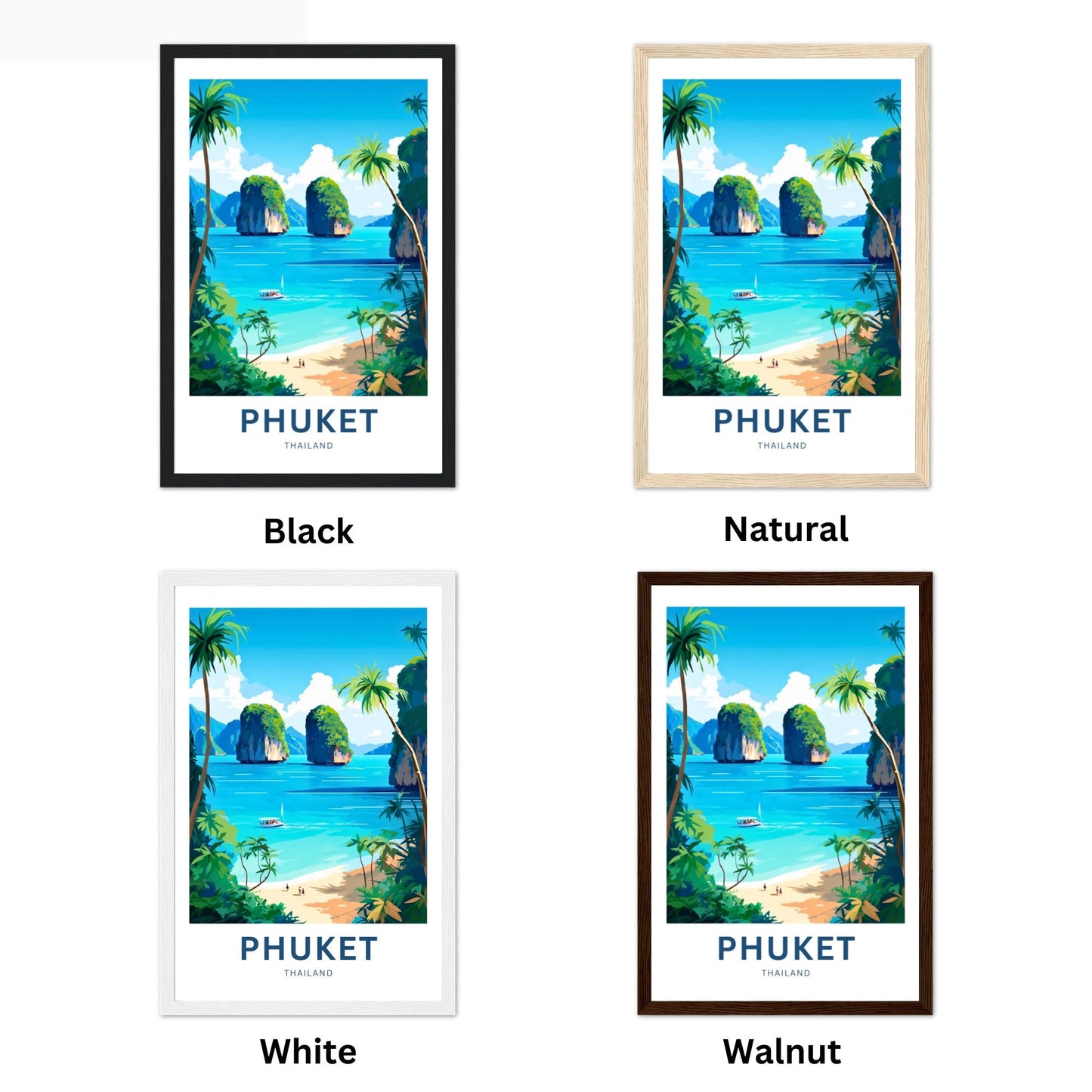 Phuket Travel Poster