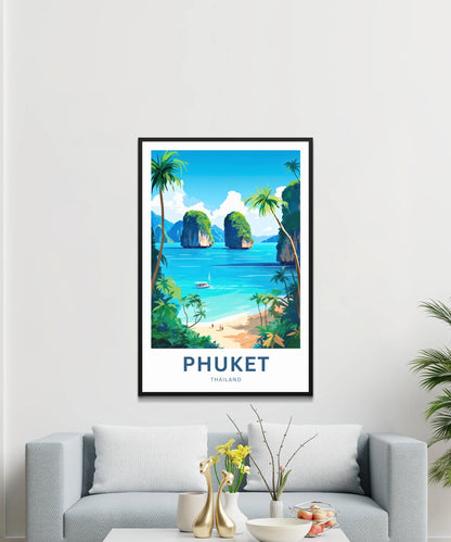 Phuket Travel Poster