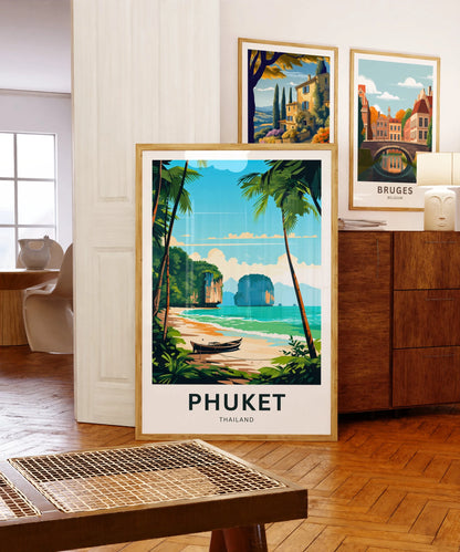 Phuket Travel Poster