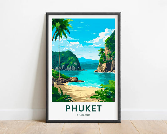 Phuket Travel Poster