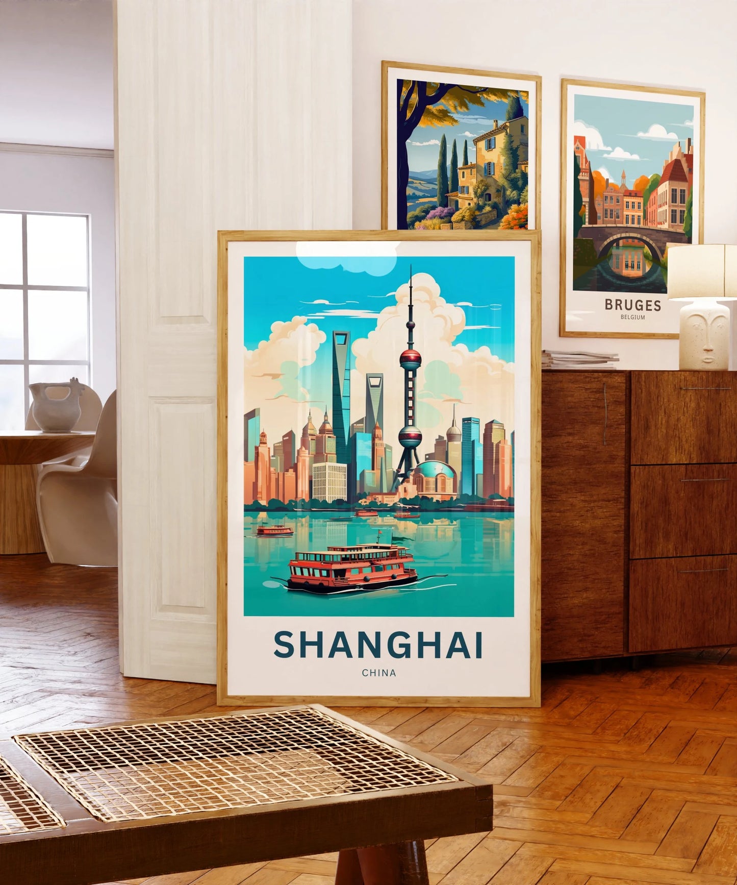 Shanghai Travel Poster