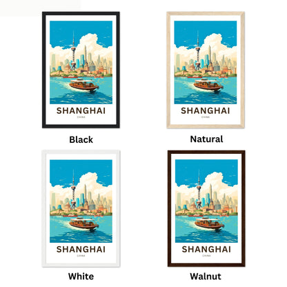 Shanghai Travel Poster