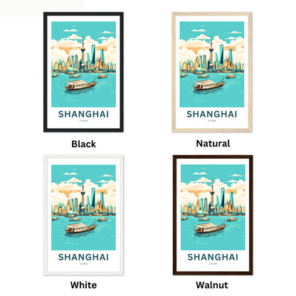 Shanghai Travel Poster